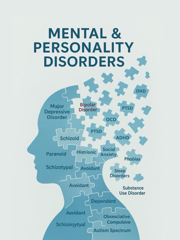 Types of Mental Disorders: A Psychology Student’s Deep Dive Into the Mind Disorders