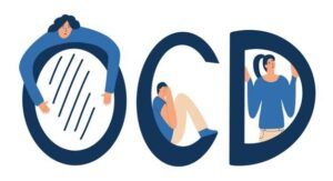 Intrusive thoughts in OCD conceptual art